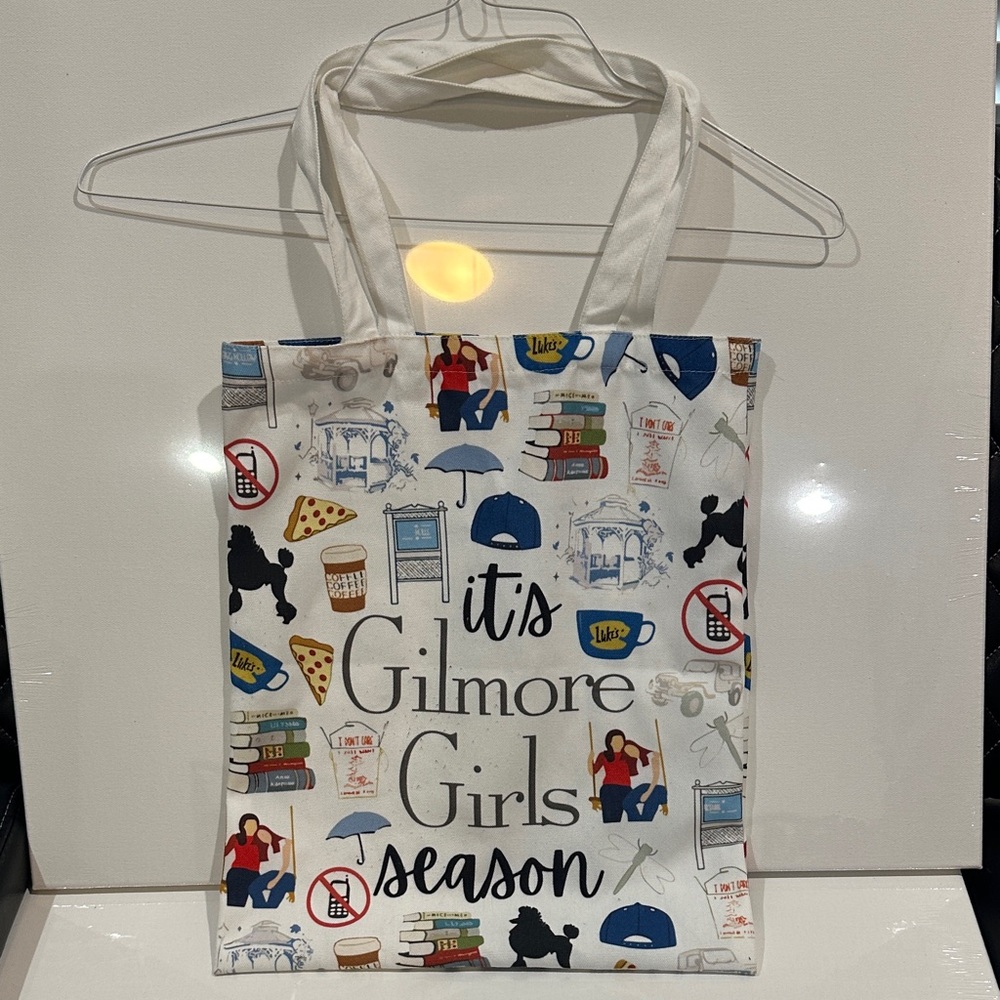 White Gilmore Girls Season Tote Bag